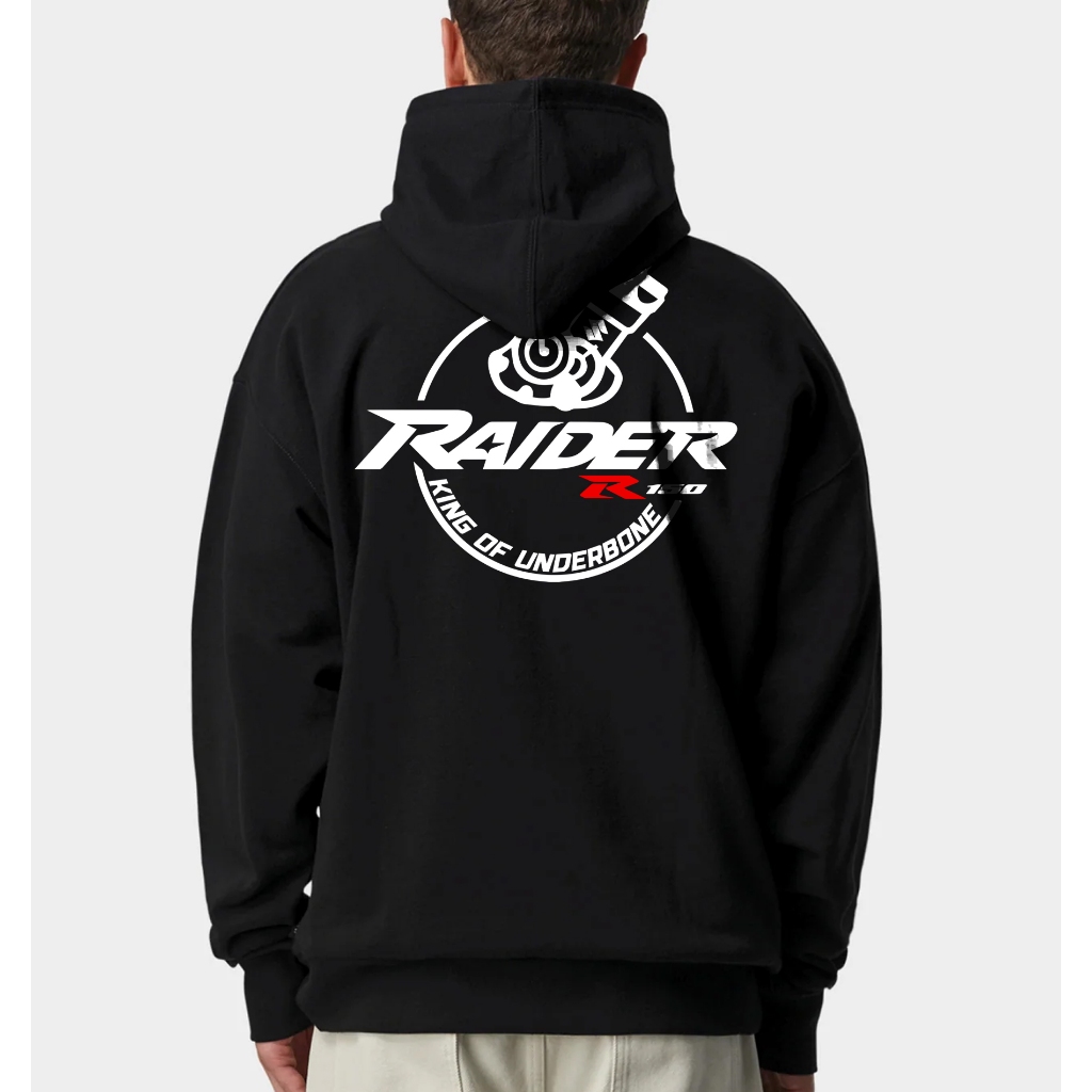 RAIDER MOTORCYCLE RIDER JACKET R150 HOODIE WITH ZIPPER | Shopee Philippines