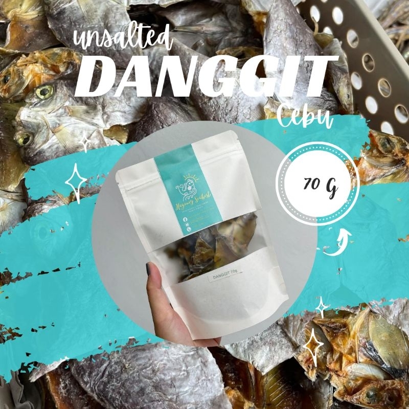 SALE ll PREMIUM UNSALTED DANGGIT CEBU 70g ll Danggit Cebu ll Unsalted ...