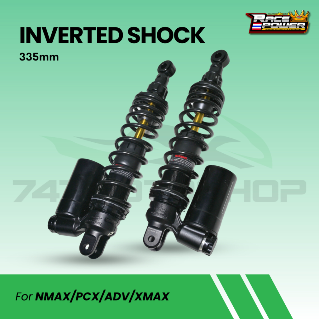 RACE POWER INVERTED SHOCK FOR NMAX/PCX/ADV/XMAX 335MM | Shopee Philippines