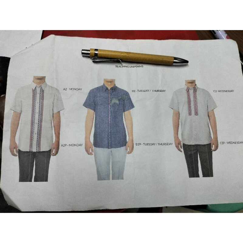 ORIGINAL ONLY New DepEd teachers uniform. Male and female, 2025/2026 ...
