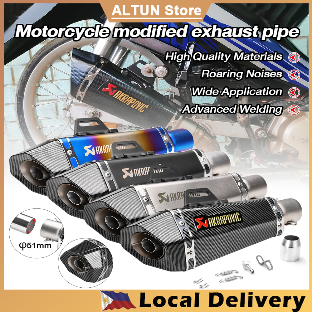 akrapovic exhaust muffler for motorcycle exhaust pipe muffler pipe ...