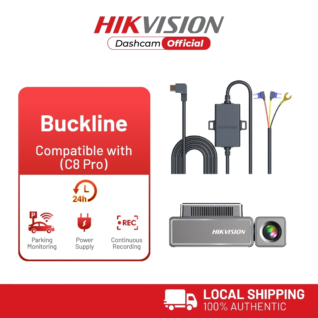 Hikvision Buckline for C8/C8 Pro 24H Parking Monitoring Accessory ...