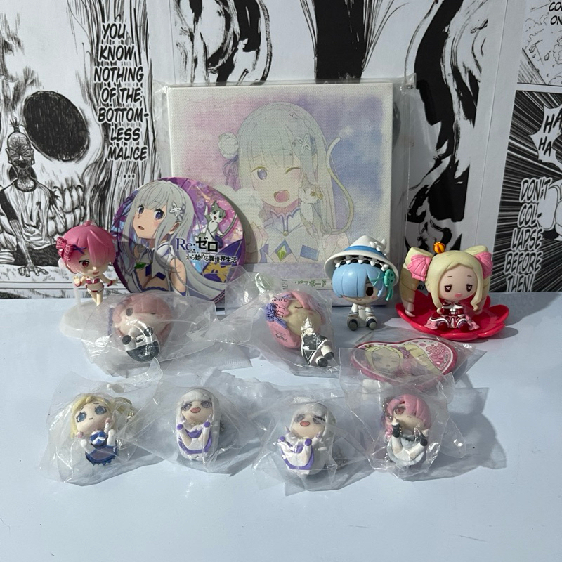Re:Zero Anime Merch (Emilia, Beatrice, Rem, Ram) | Shopee Philippines