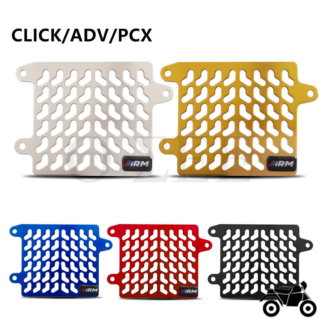 ARM Radiator Cover For Honda Click 125 / Click 150 / ADV 150 Alloy Made ...