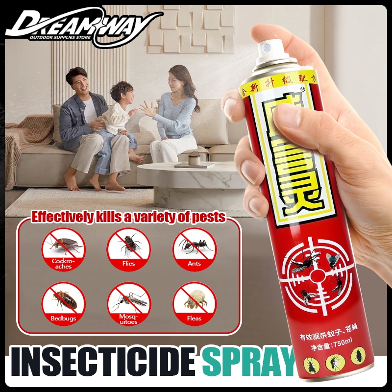 Insecticide Spray Powerful Insect Killer Fastacting Mosquito Spray ...