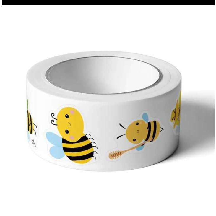 500pcs sticker 1roll bee stickers self-adhesive label stickers DIY ...