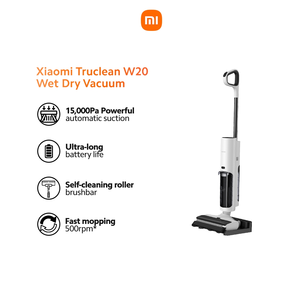 Xiaomi Truclean W20 Wet Dry Vacuum | Shopee Philippines