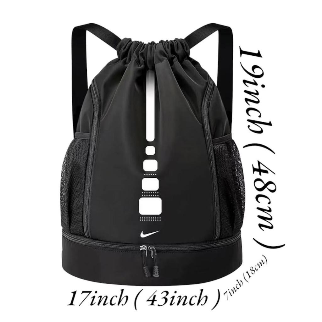 DC-Basketball Soccer Bag String Bag Backpack Sports Gym Bag Outdoor ...