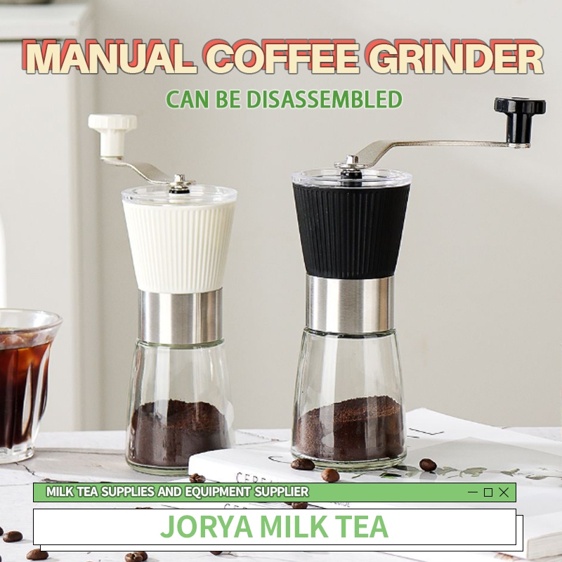 Manual Coffee Grinder Conical Burr Mill Bean Hand Grinder Portable ...