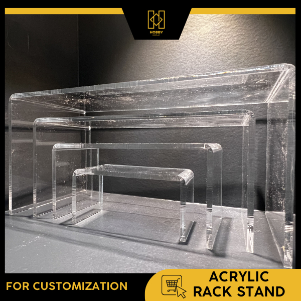 4.5MM THICK ACRYLIC RACK STAND (CUSTOM SIZE SECTION) | Shopee Philippines