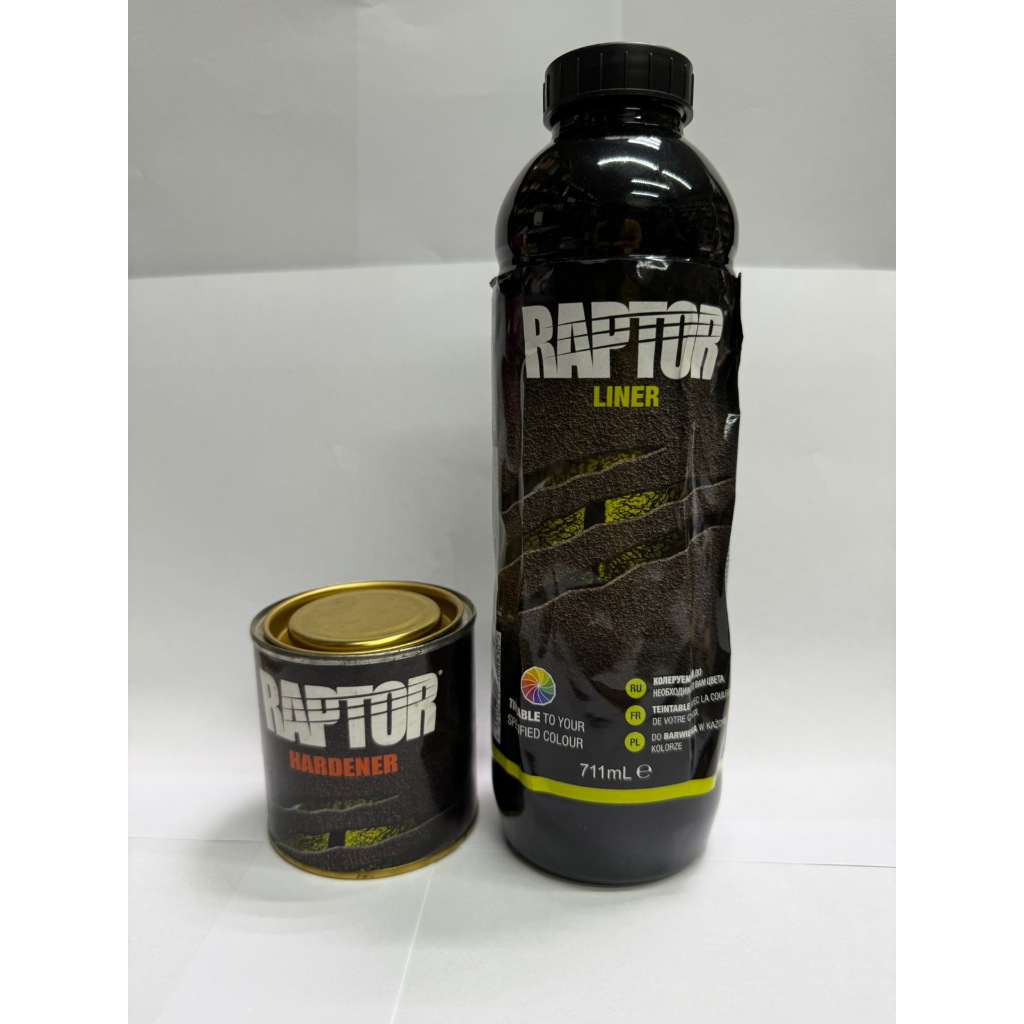 U-pol Raptor Tintable bedliner 1 liter kit | Shopee Philippines