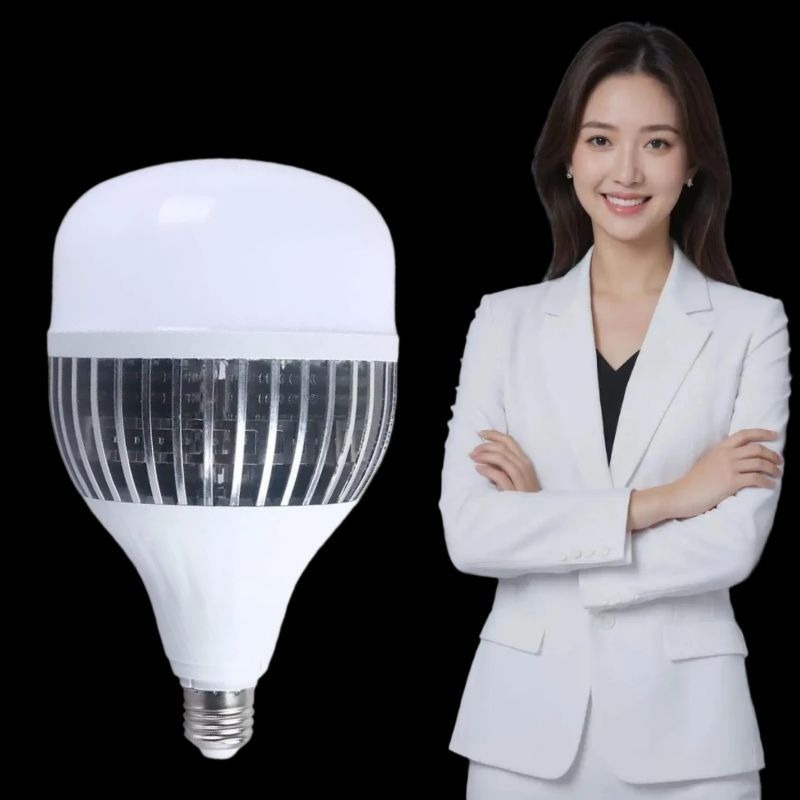 100w Led Bulb e27 Screw Bulb Super Bright Fin Factory Lighting Light ...
