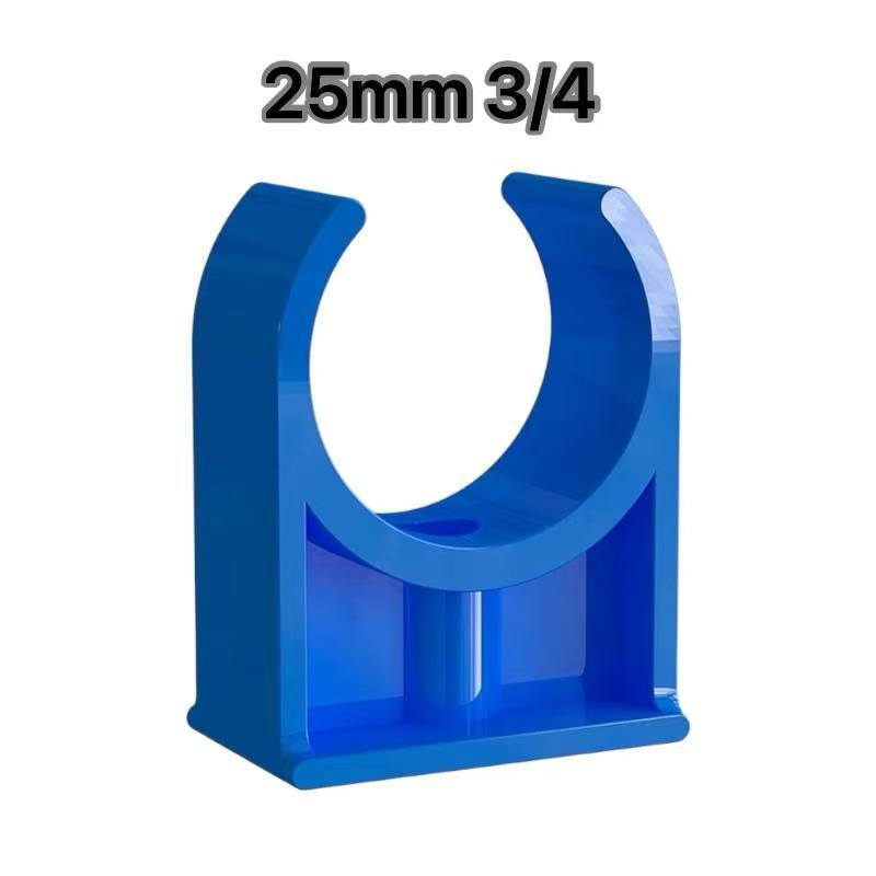 PVC FITTINGS PVC PIPE CLAMP, PVC PIPE CLIP, 1/2, 3/4, 1” | Shopee ...