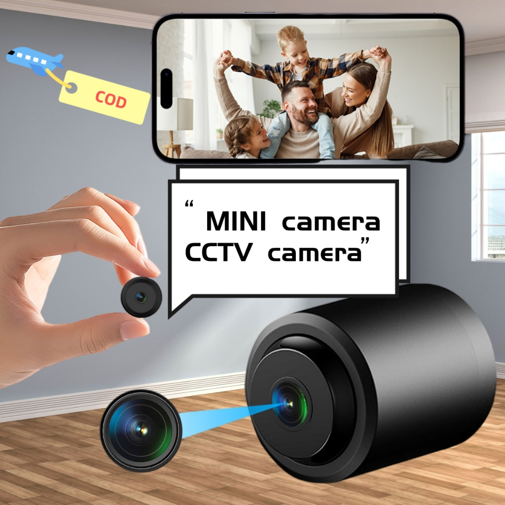 Mini camera CCTV Camera 1080p Connect Cellphone mini camera Pengambilan ...