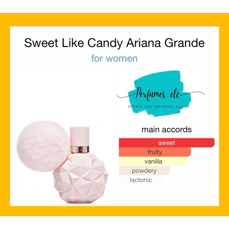 [Perfumes,Etc.] Ariana Grande Sweet Like Candy EDP 100ml – Sweet Fruity ...