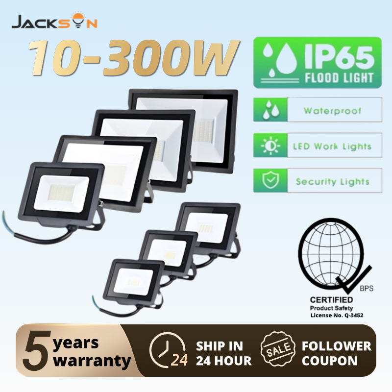 Jacksun LED Flood Light 220V 10W 20W 30W 50W 100W 150W 200W Outdoor ...