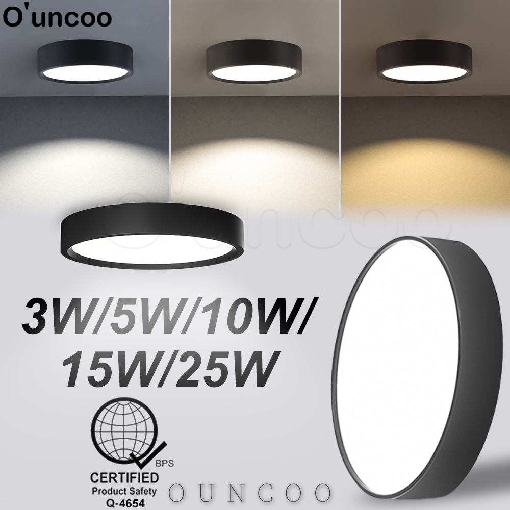 O'uncoo Pin light Surface Mounted Led Ceiling Light 3W 5W 10W 15W 25W ...