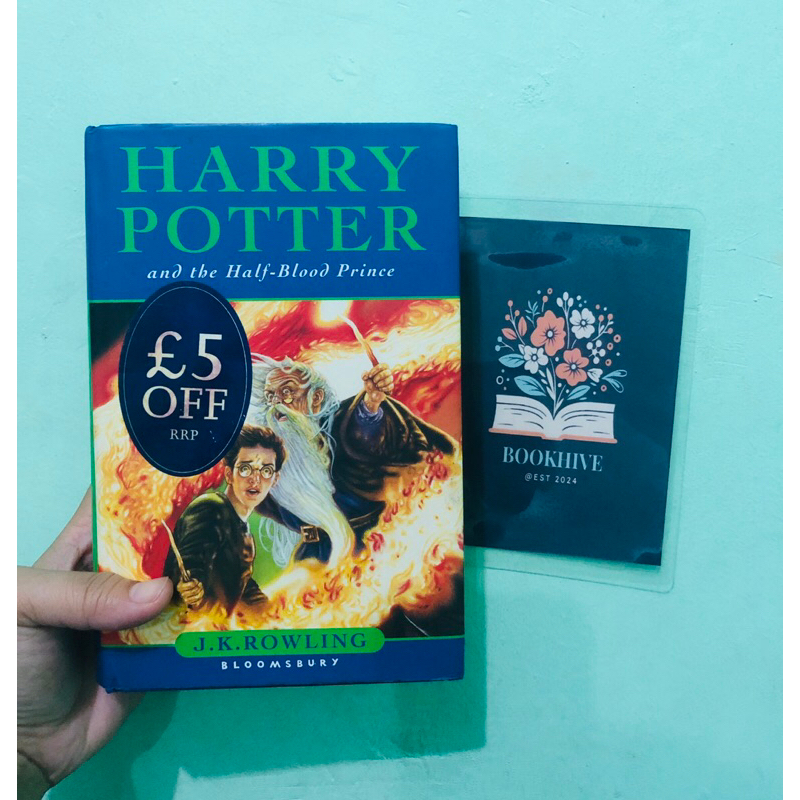HARRY POTTER and the half blood prince HB (sticker in dust jacket ...