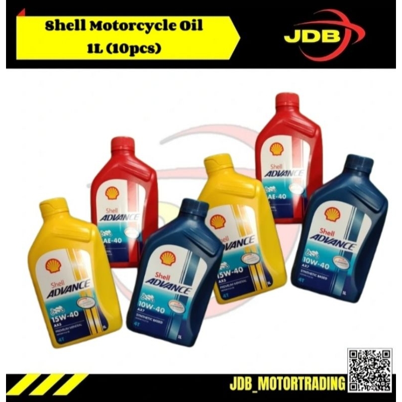 Shell Motorcycle Oil 1L! (10pcs) | Shopee Philippines