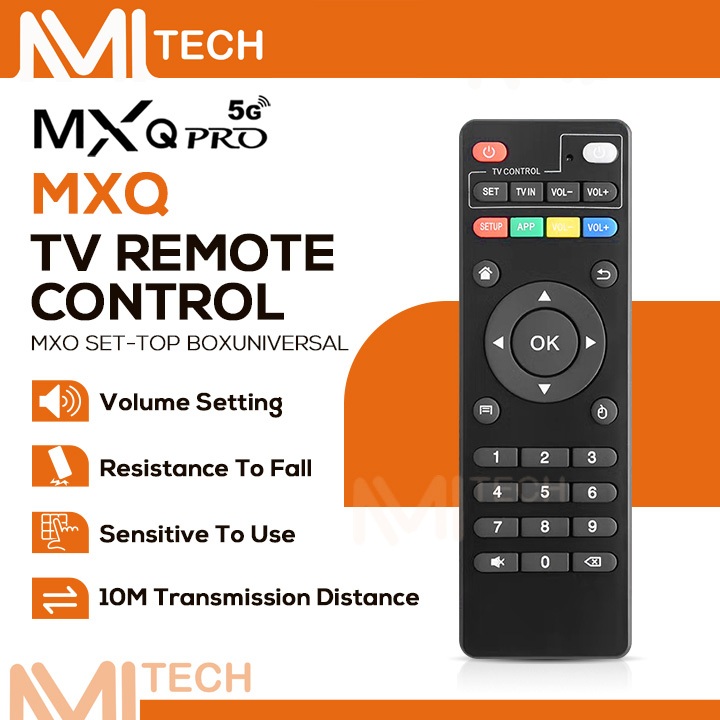 MXQ Universal Remote Control Android TV Box Accessory for MXQ MXQ PRO ...