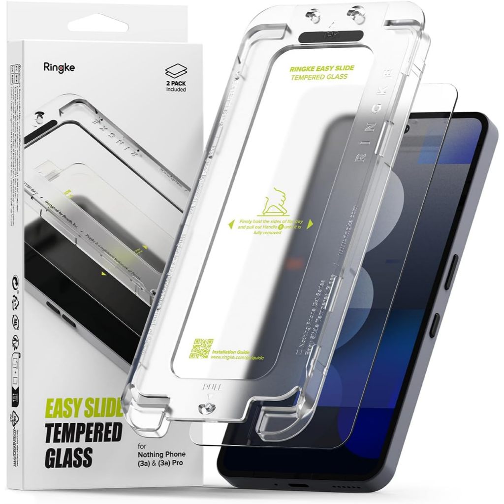 Ringke Easy Slide Tempered Glass Screen Protector for Nothing Phone (3a ...