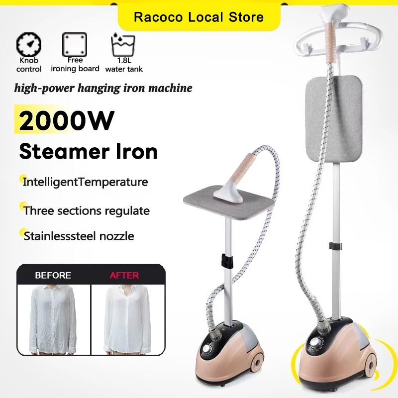 Garment ironing machine handheld steam iron clothes steamer electric ...
