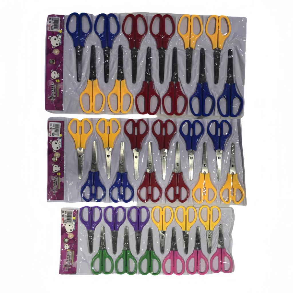 scissors 12pcs per pack (4 Inches / 5 Inches / 6Inches) | Shopee ...