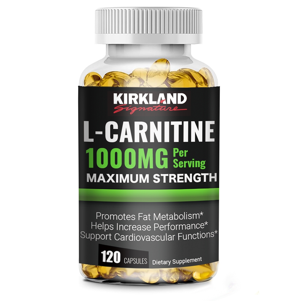 Extra Strength L-Carnitine 1000mg 120 Capsules Boost Metabolism Performance  Burner Supplement