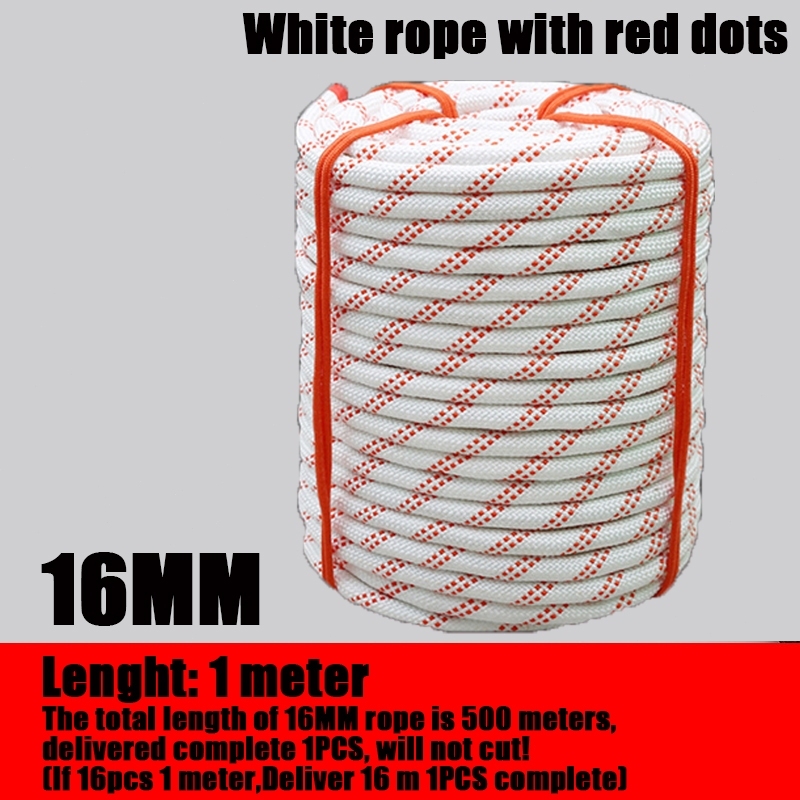Heavy duty rope 16mm nylone rope Outdoor safety rope1M 10M Hammock rope ...