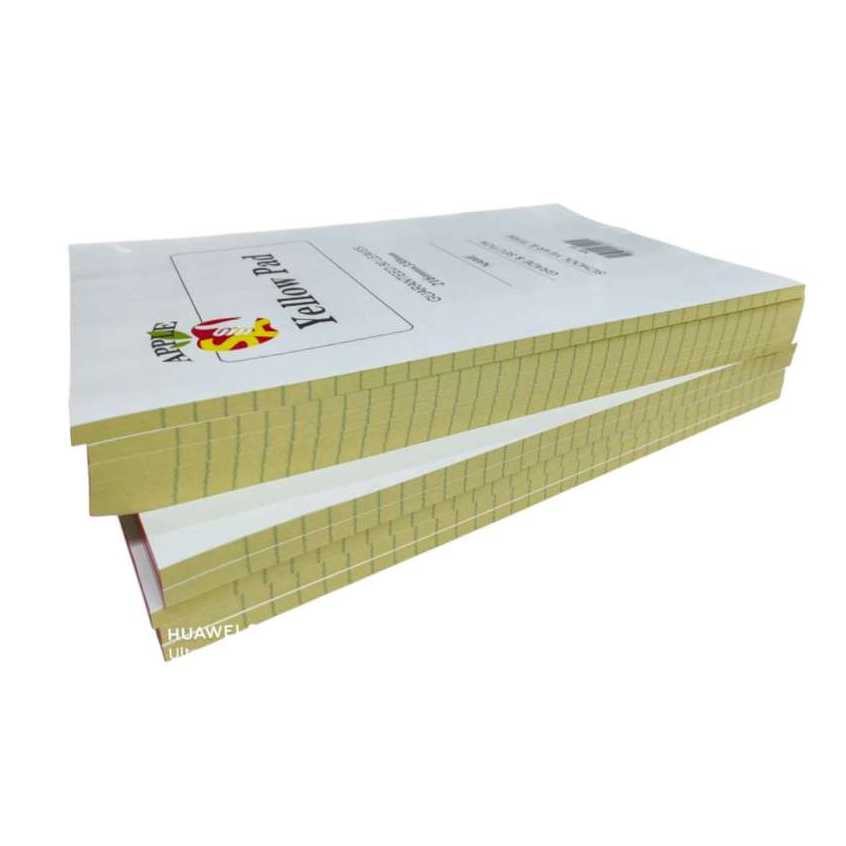 Yellow pad paper (80 leaves) sold per 10pcs/1 ream school supplies ...