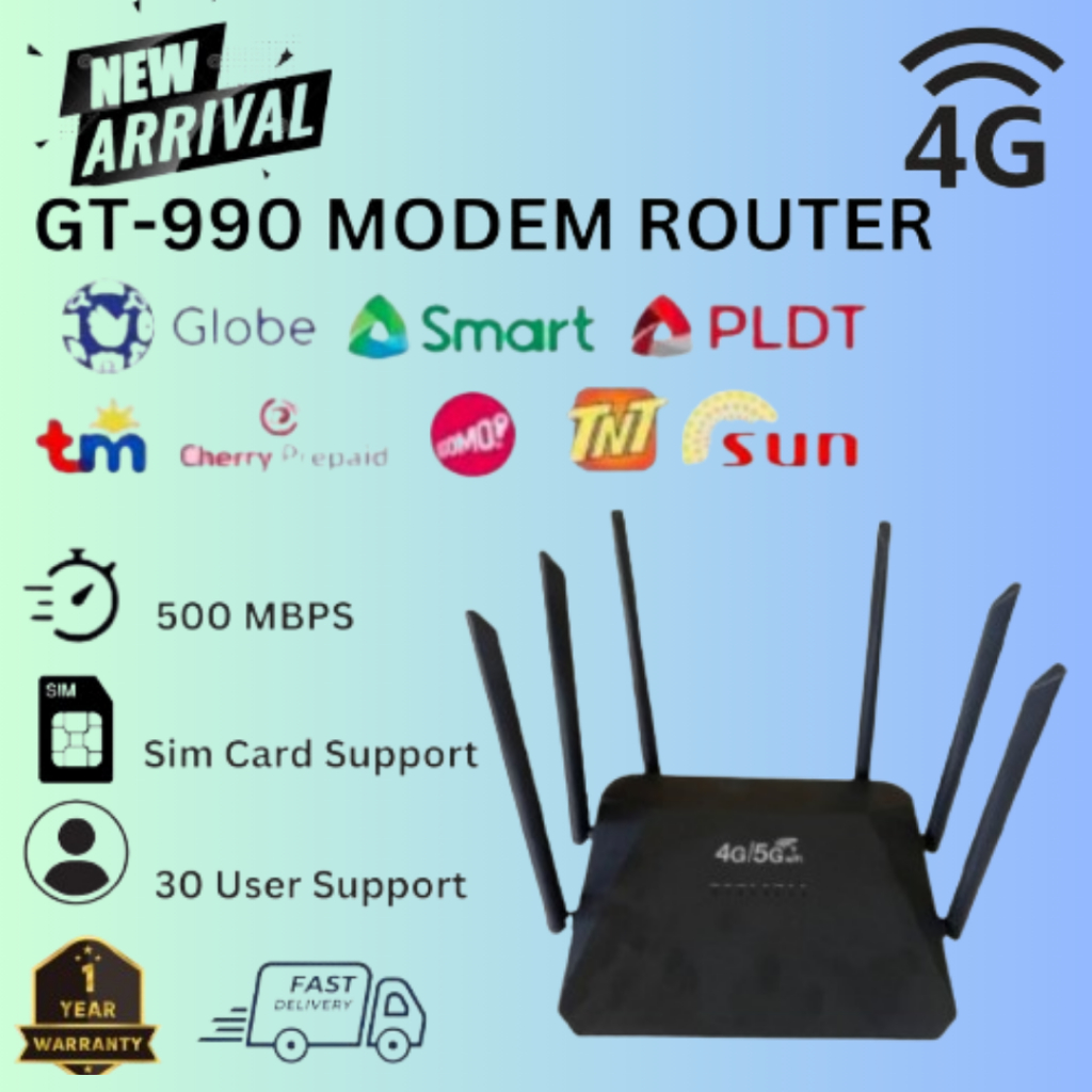 GT990+ NEW Improve Router MODEM Modified Unlocked Openline LTE WiFi CPE ...