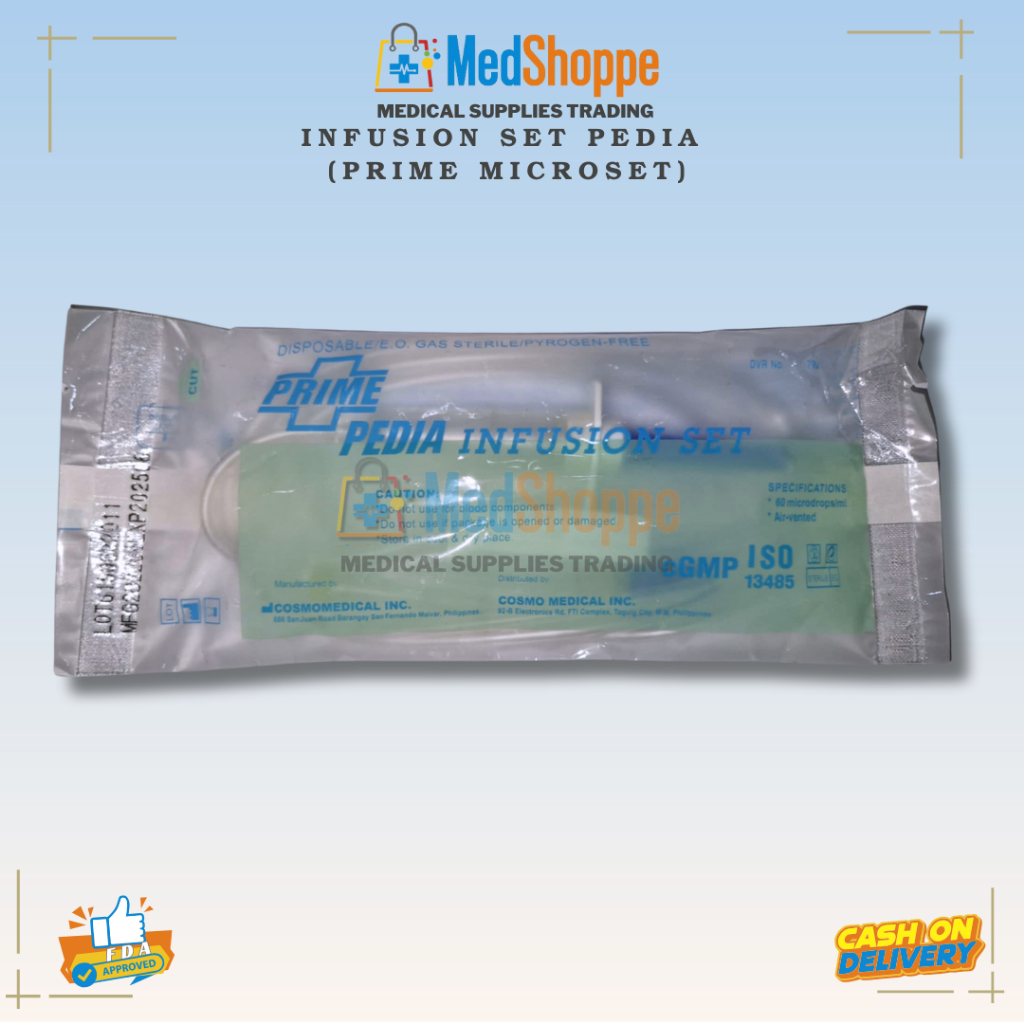 Infusion Set Adult and Pedia (Macroset and Microset) | Shopee Philippines