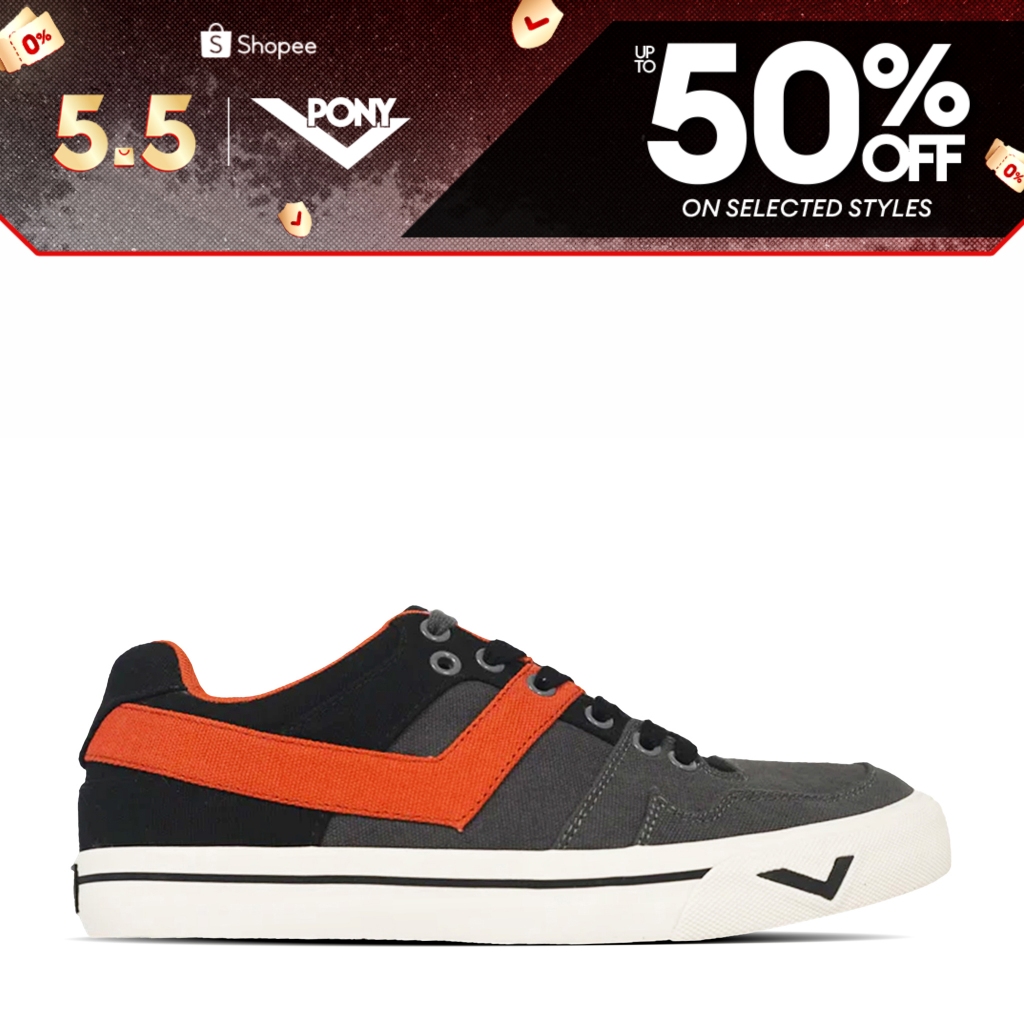 Pony Men's - Atop (Pewter/Rust) | Shopee Philippines