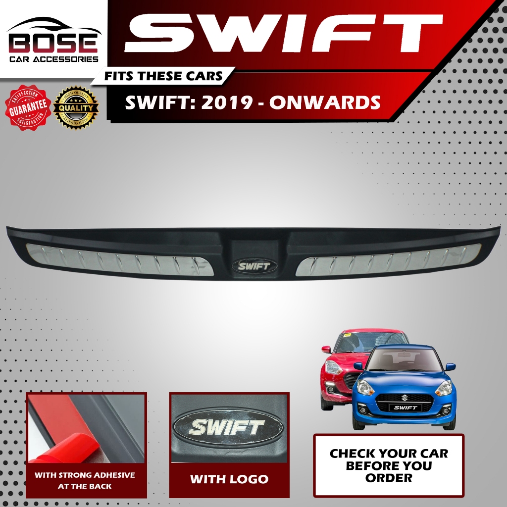 Premium Suzuki Swift 2019 - Onwards Rear Bumper Cover / Rear Stepsill ...