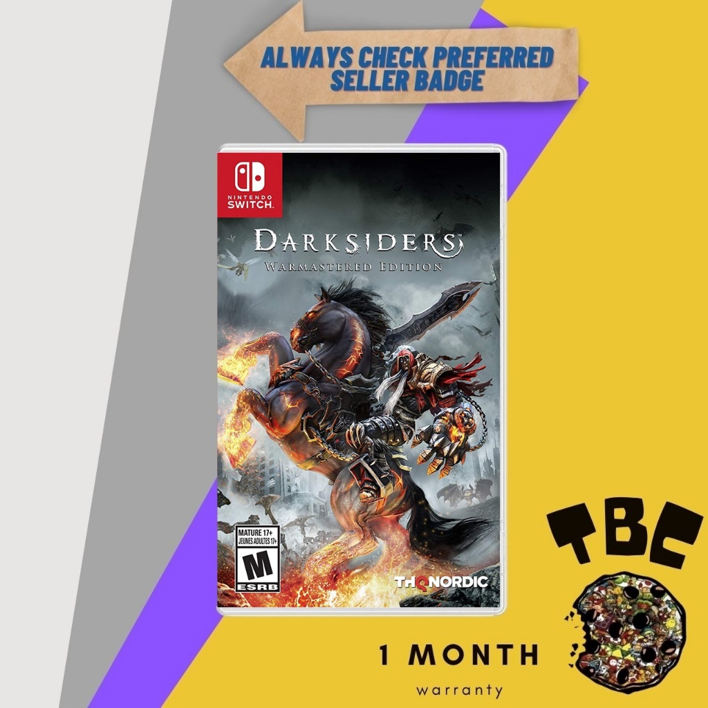 Switch Darksiders Warmastered Edition - Nintendo Switch [US] | Shopee ...