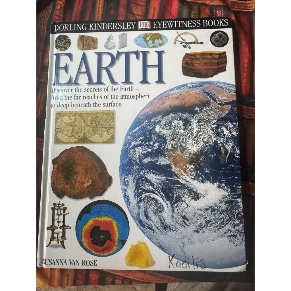 HARDCOVER 2000 Earth DK Eyewitness Dorling Kindersley Science Planet ...