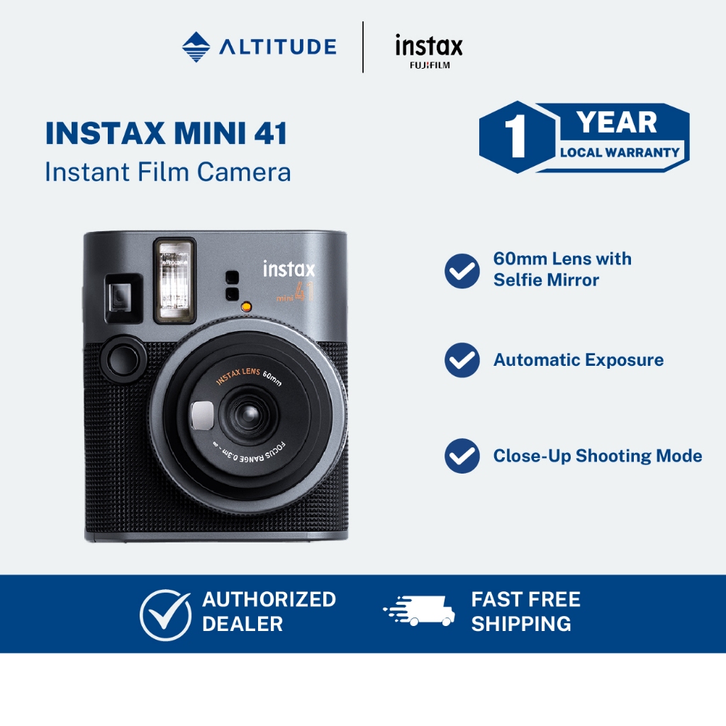 Instax Mini 41 Instant Film Camera | Shopee Philippines