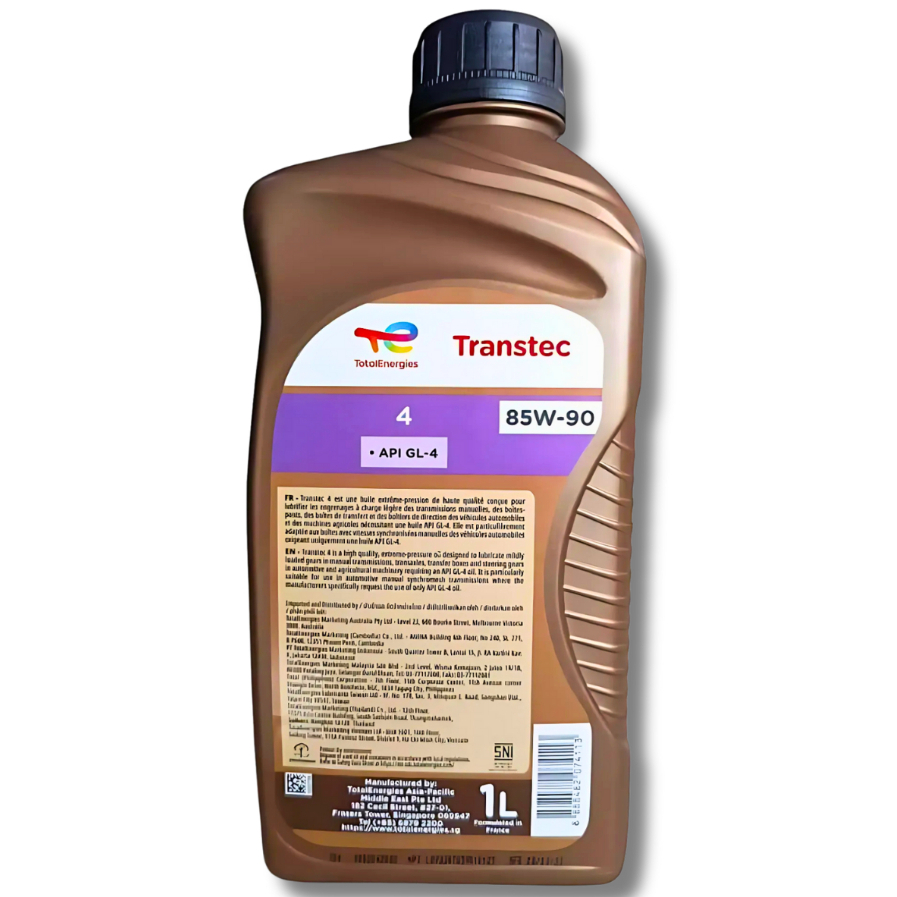 TotalEnergies TRANSTEC 4 85W-90 1 LITER | Shopee Philippines