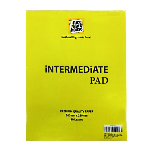 Office Warehouse Intermediate Pad 80 Leaves | Shopee Philippines