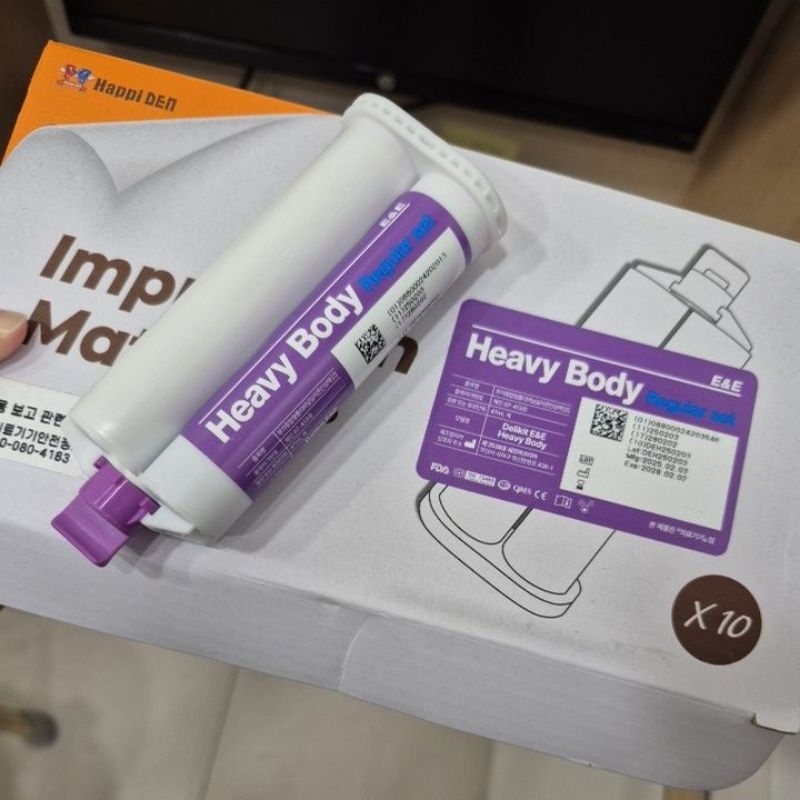 [🇰🇷E&E] Heavy body impression material 1PC (hydrophilic vinyl ...