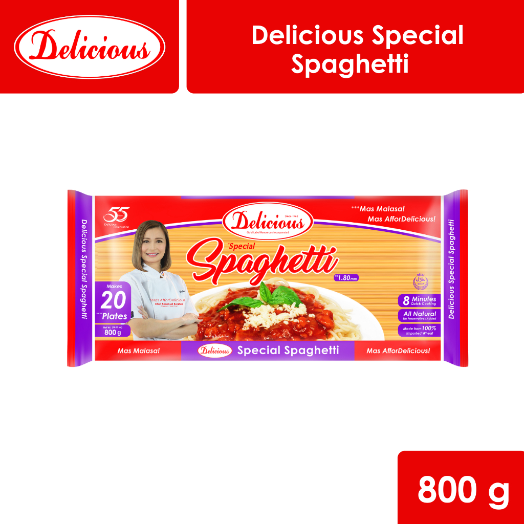 Delicious Special Spaghetti 800g | Shopee Philippines