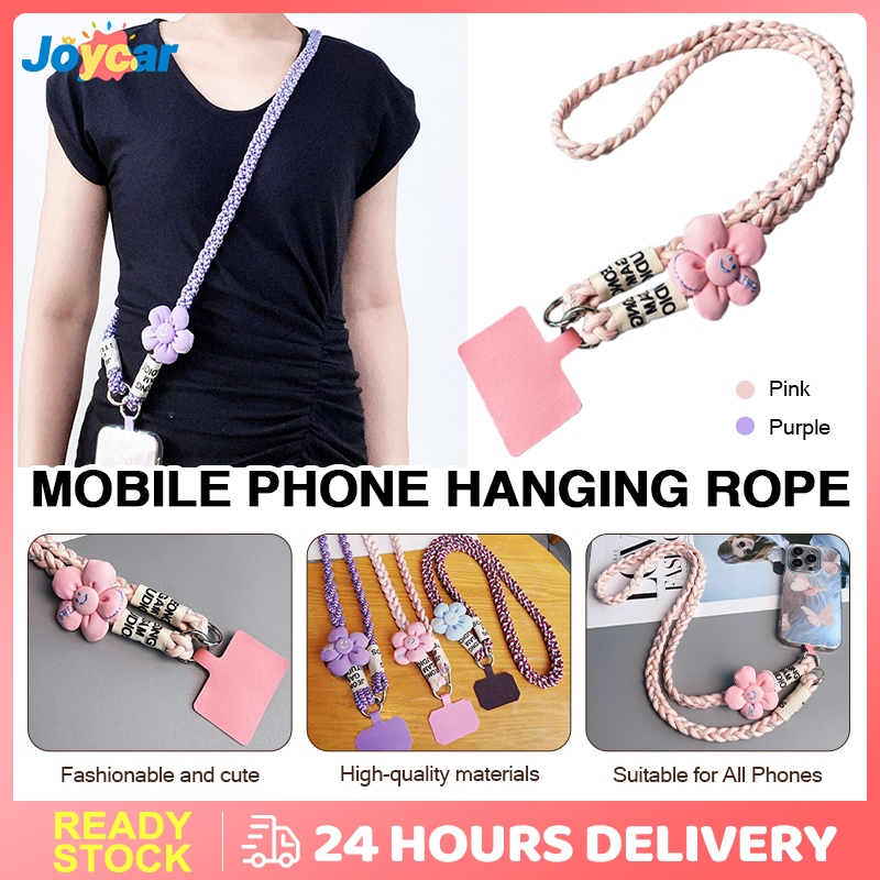 Creative Flower Strap Rope Phone Lanyard Universal Mobile Phone ...