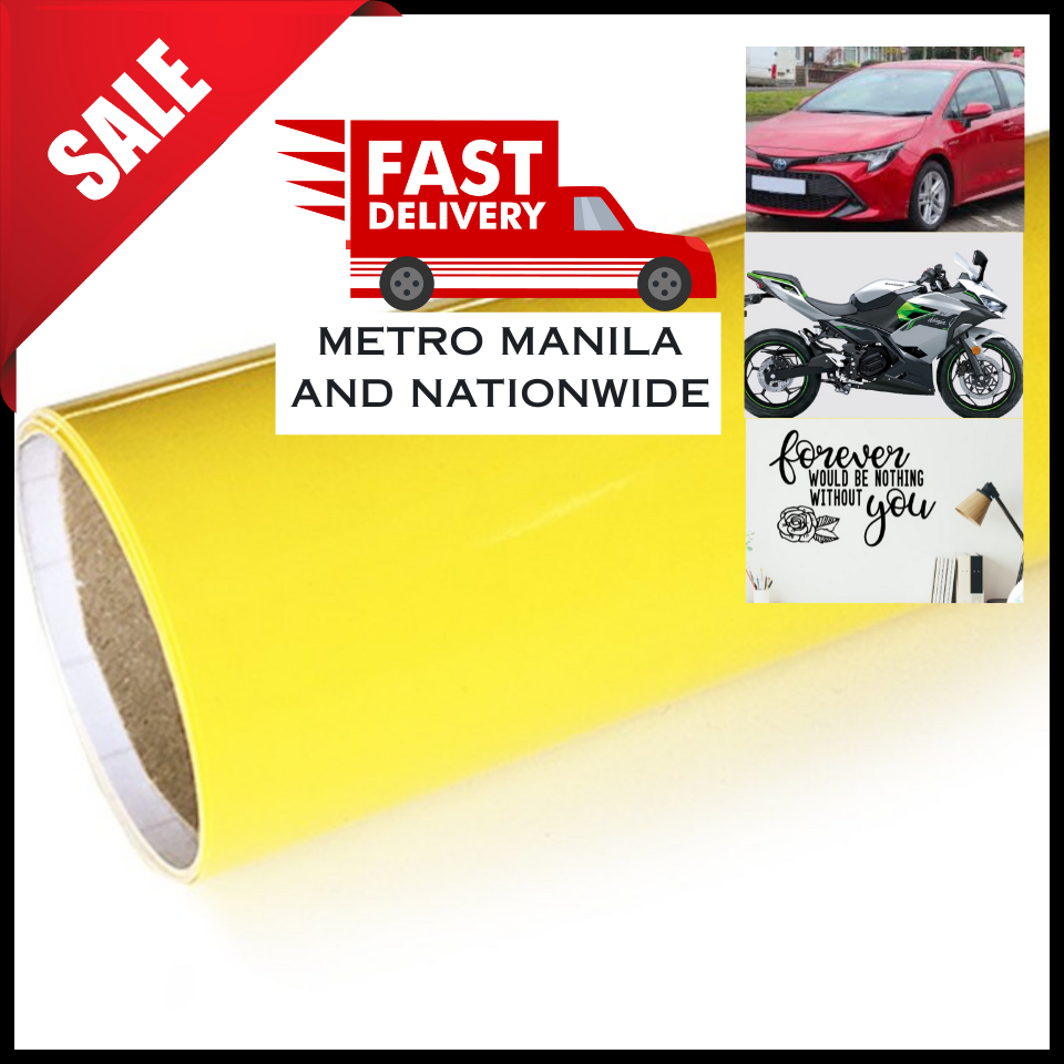 light yellow sticker - sticker for motorcycle, stickers, waterproof ...
