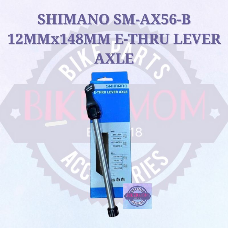 Acid Steckachse M12x1.0 142-148 Mm Fr Fahrradanhnger SHIMANO Steckachse  E-Thru SM-AX56  12x171 Mm, 142 Mm Einbaubreite (HR)