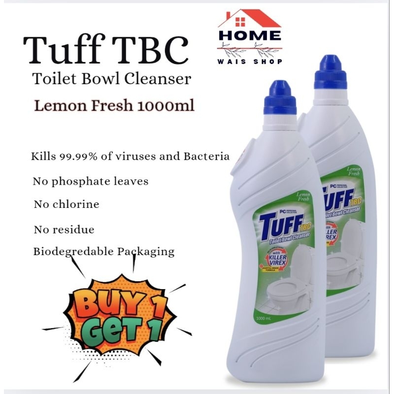 TUFF TBC LEMON BUY 1 TAKE 1 TOILET BOWL CLEANSER | Shopee Philippines