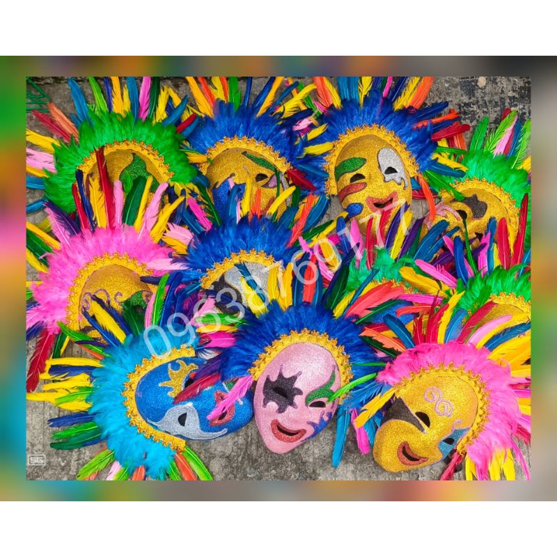 TUKNAY'S COLORFUL MASK FOR MASKARA FESTIVAL. | Shopee Philippines