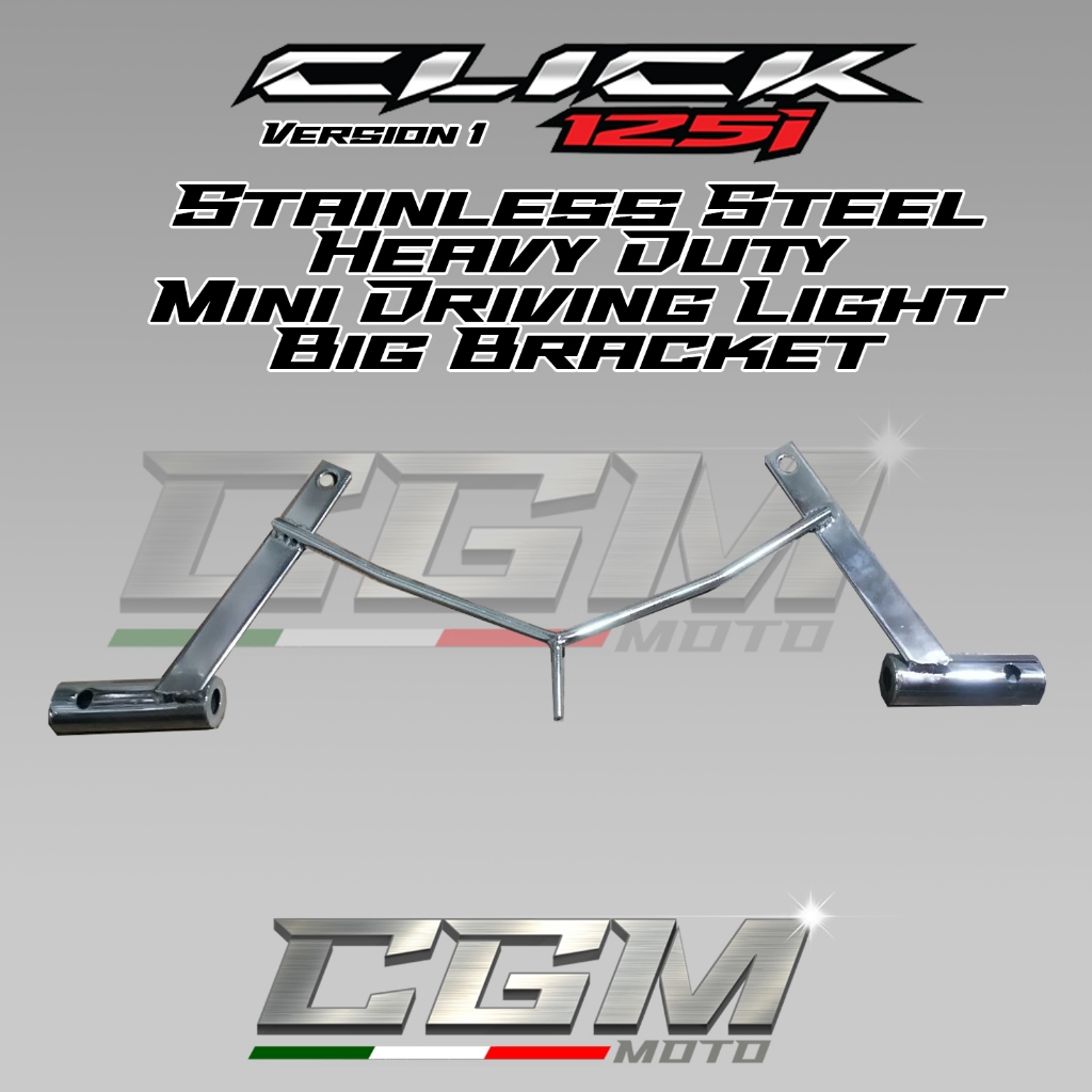 ⭐️Click V1 BIG MDL Bracket Stainless Steel Click v1 125 150 Heavy duty ...