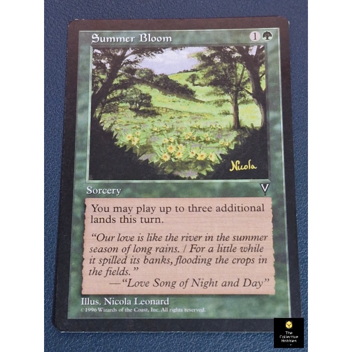 Magic the Gathering - MTG Card Game - Summer Bloom - [GREEN] / [ID: GB1 ...