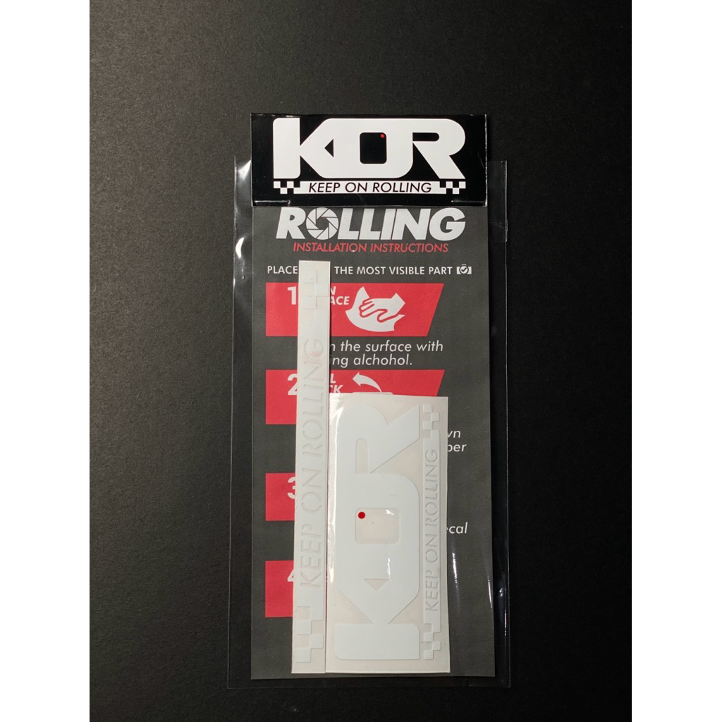 KOR STICKER SET WITH HELMET STICKER | Shopee Philippines