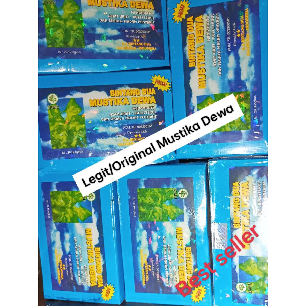 LEGIT/ORIGINAL.mustika dewa bintang dua herbal tea | Shopee Philippines